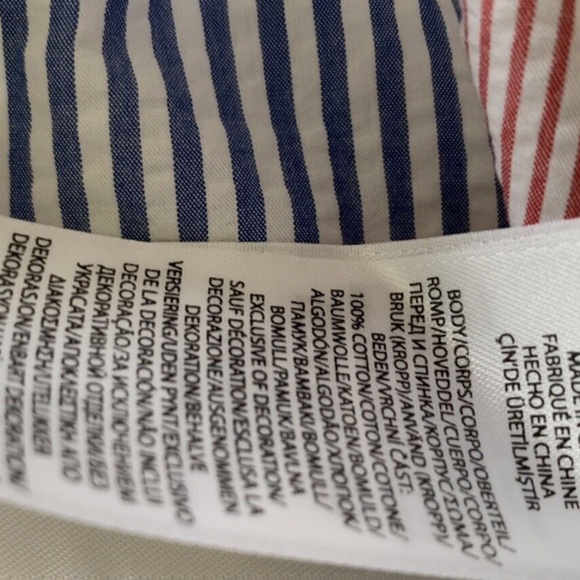 Polo by Ralph Lauren Multicolor Striped Casual Button Down Shirt - Picture 8 of 8